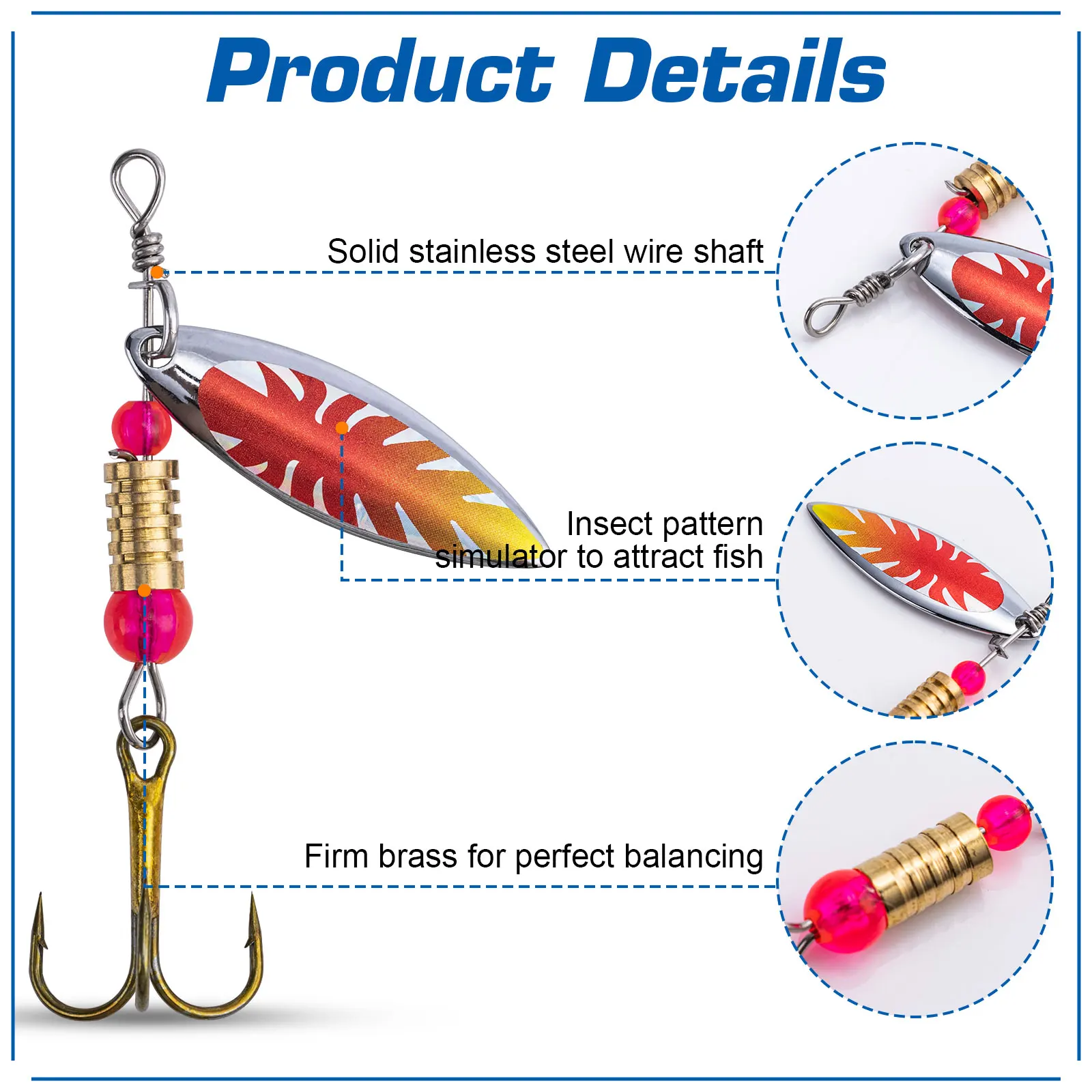 เหยื่อตกปลา Goture 16 ชิ้น/กล่ - Fishing Hook Size บทวิจารณ์และราคา
